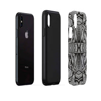 Polynesian Tribal Tough Case White And Black - Polynesian Pride