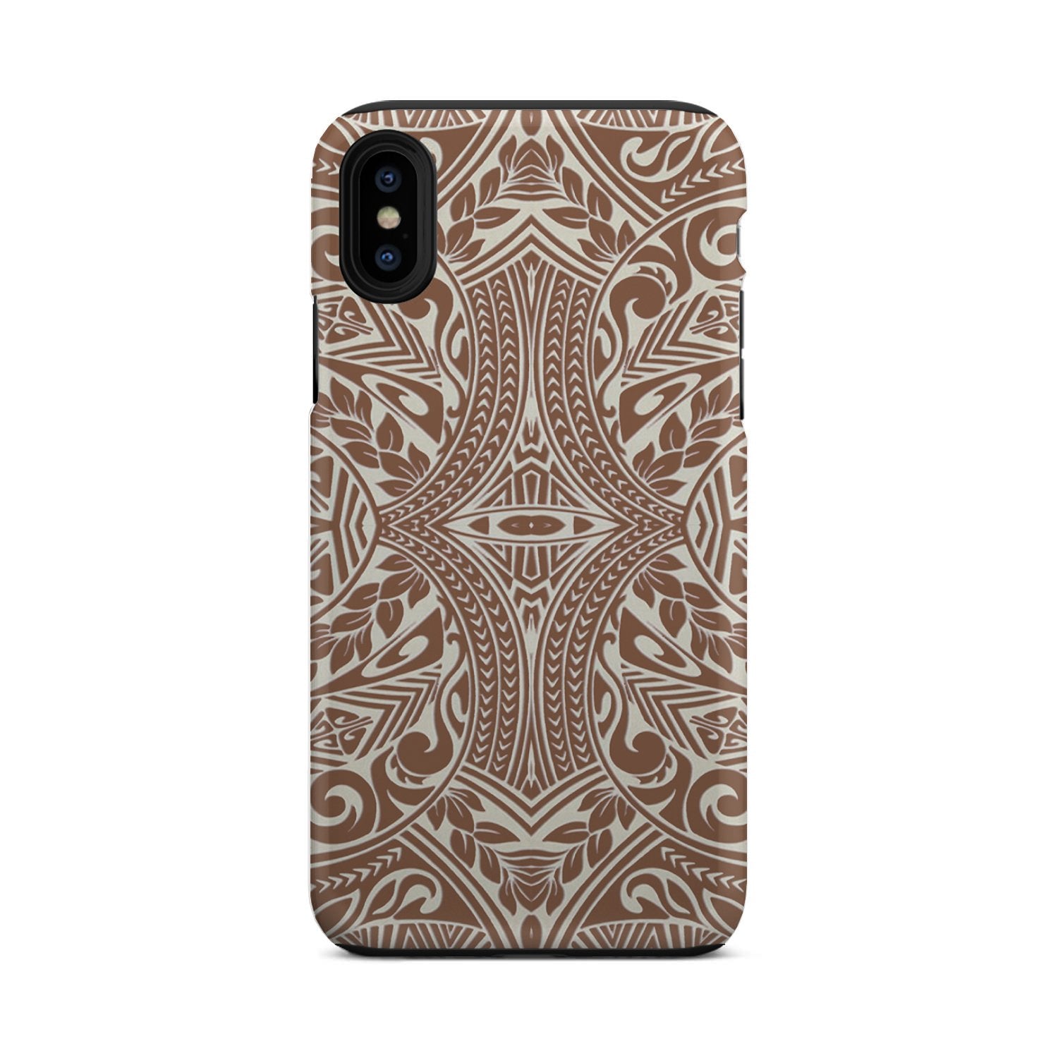 Polynesian Tribal Tough Case Brown - Polynesian Pride