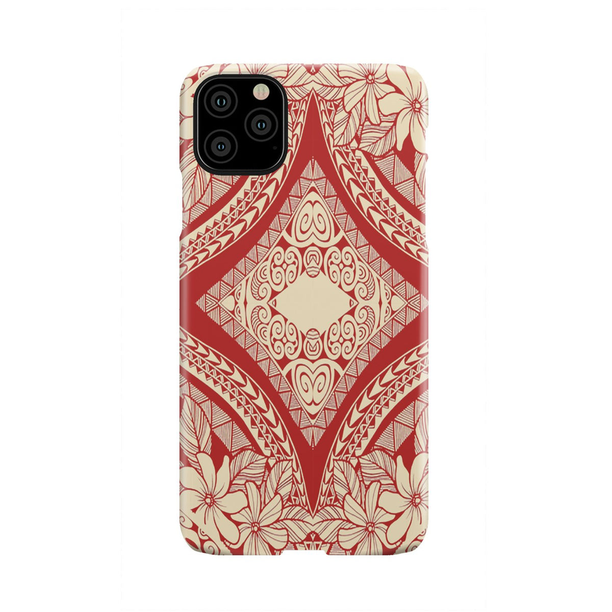 Polynesian Phone Case Red And Yellow iPhone 11 Pro Max - Polynesian Pride