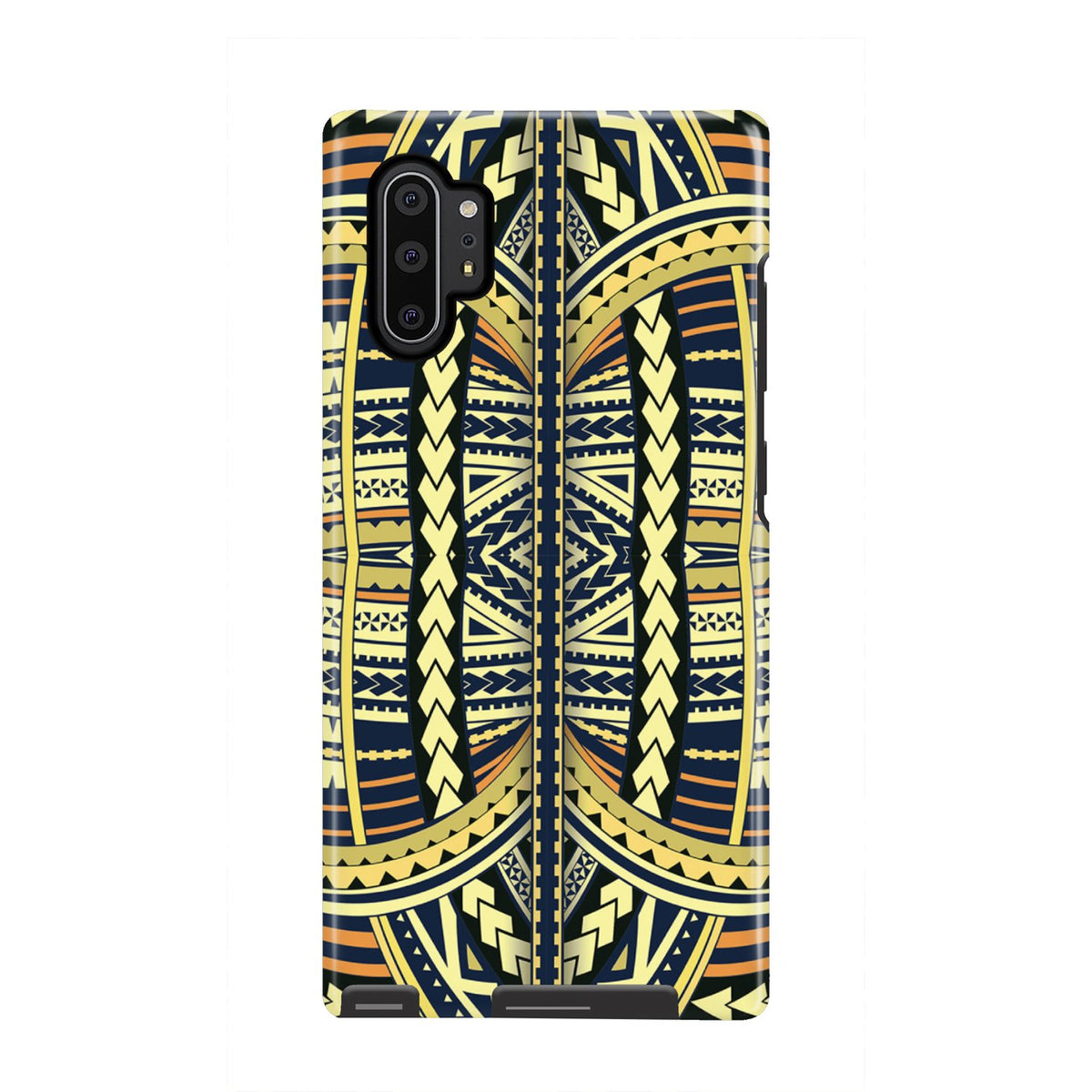 Polynesian Tough Case Yellow Samsung Galaxy Note 10 Plus - Polynesian Pride