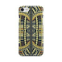 Polynesian Phone Case Yellow iPhone 8 - Polynesian Pride
