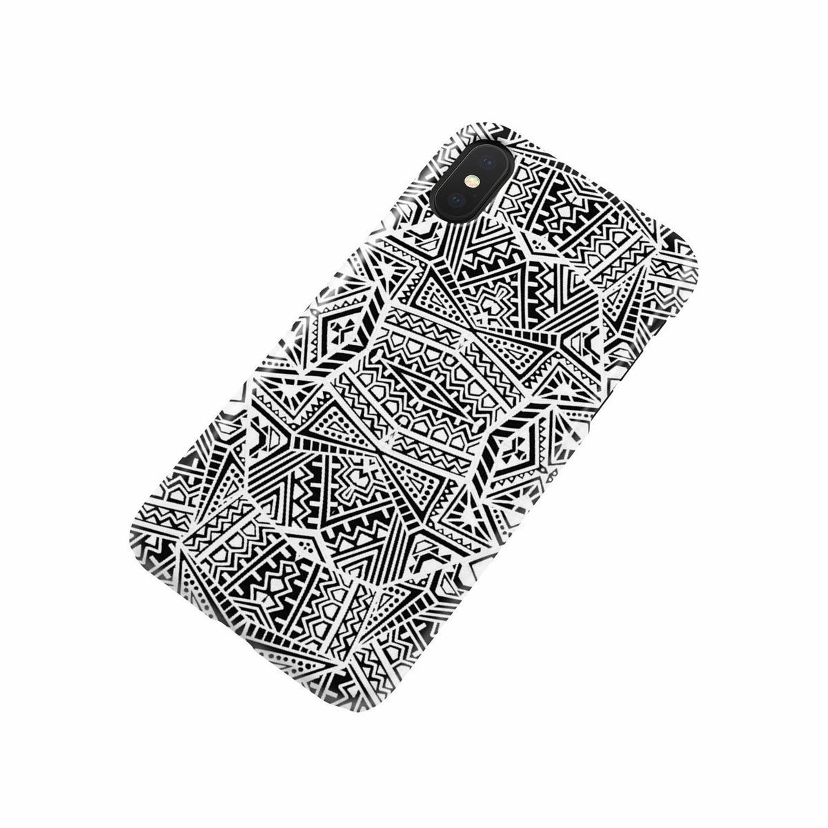 Polynesian Phone Case White And Black - Polynesian Pride