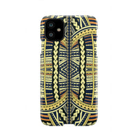 Polynesian Phone Case Yellow iPhone 11 - Polynesian Pride