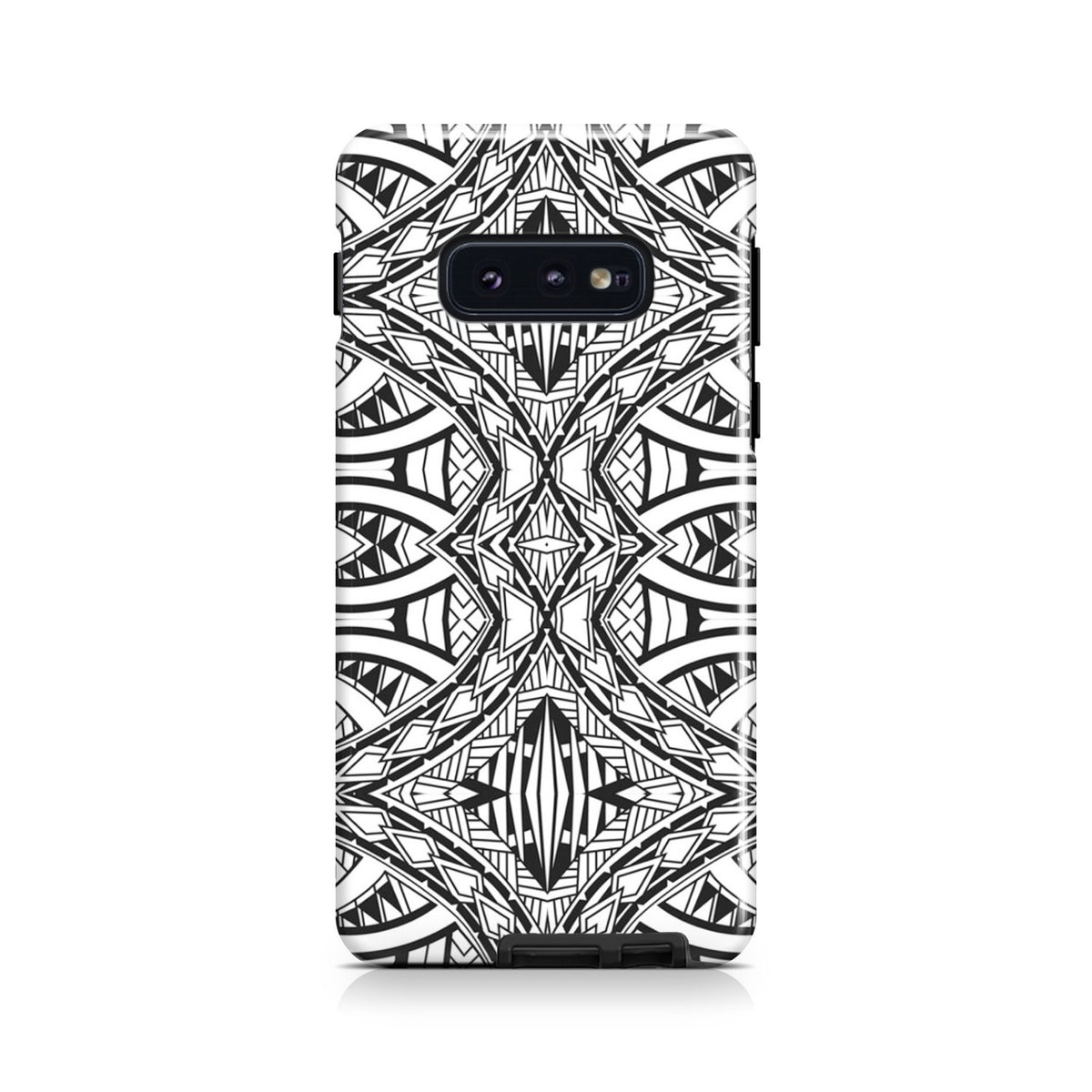 Polynesian Tribal Tough Case Grown BMW Samsung Galaxy S10e - Polynesian Pride