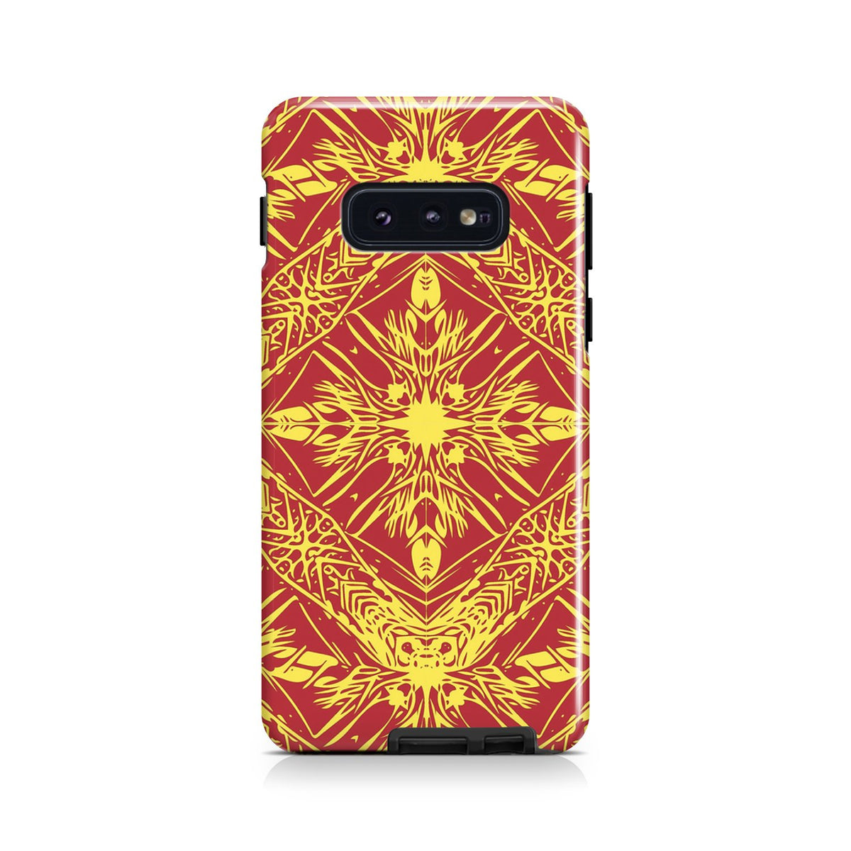 Polynesian Tough Case Orange Samsung Galaxy S10e - Polynesian Pride