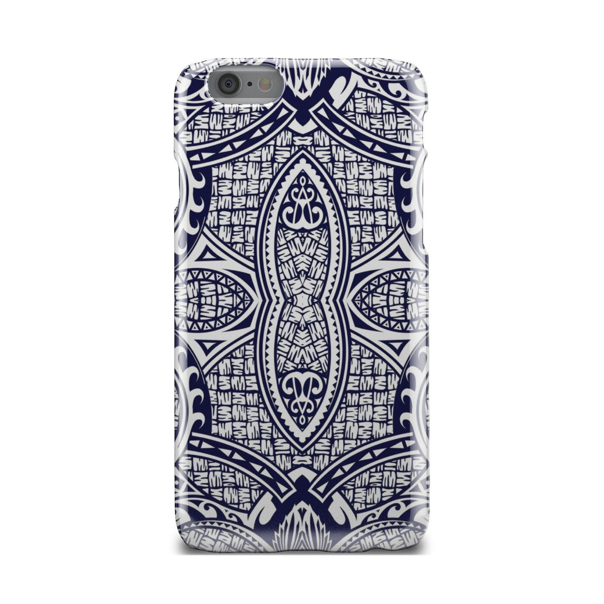 Polynesian Phone Case Blue And White iPhone 6 - Polynesian Pride