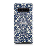 Polynesian Tough Case Blue Samsung Galaxy S10+ - Polynesian Pride
