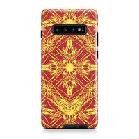 Polynesian Tough Case Orange Samsung Galaxy S10+ - Polynesian Pride