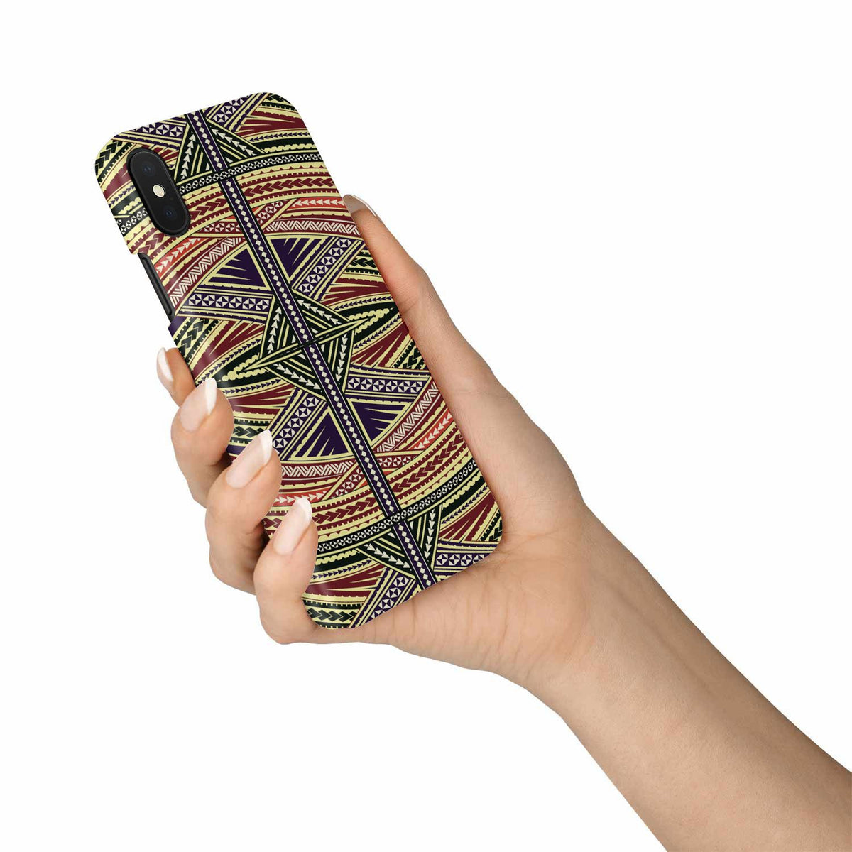 Polynesian Phone Case Yellow - Polynesian Pride