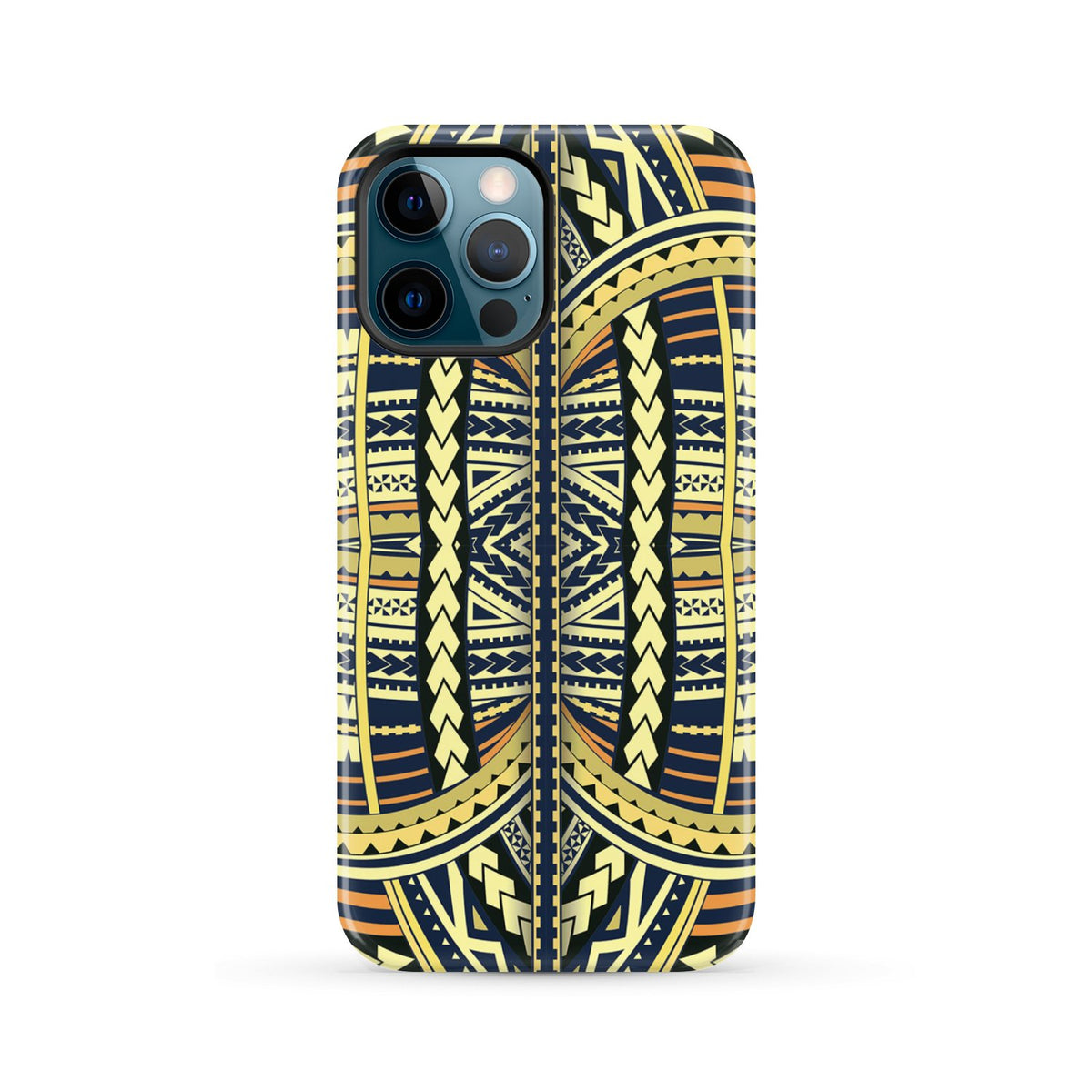Polynesian Tough Case Yellow iPhone 12 Pro Max - Polynesian Pride