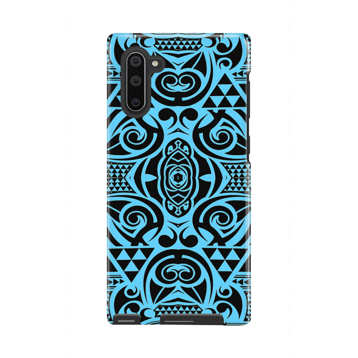 Polynesian Tough Case Grown Blue White Samsung Galaxy Note 10 - Polynesian Pride