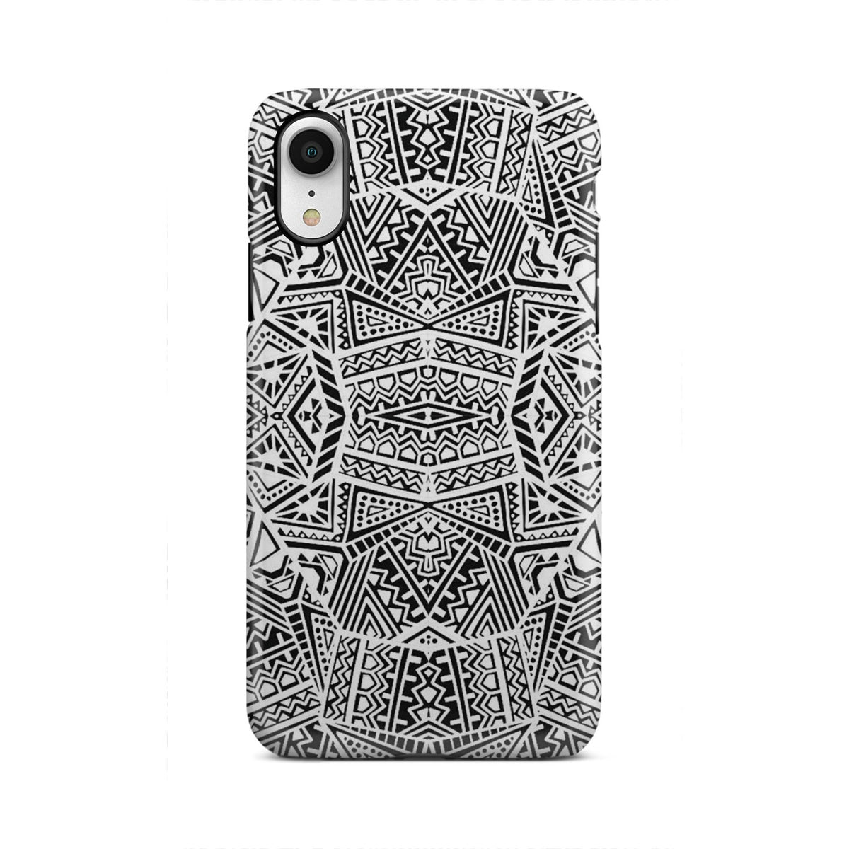 Polynesian Tough Case White And Black iPhone Xr - Polynesian Pride