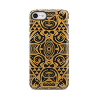 Polynesian Tough Case Yellow Black iPhone 7 - Polynesian Pride