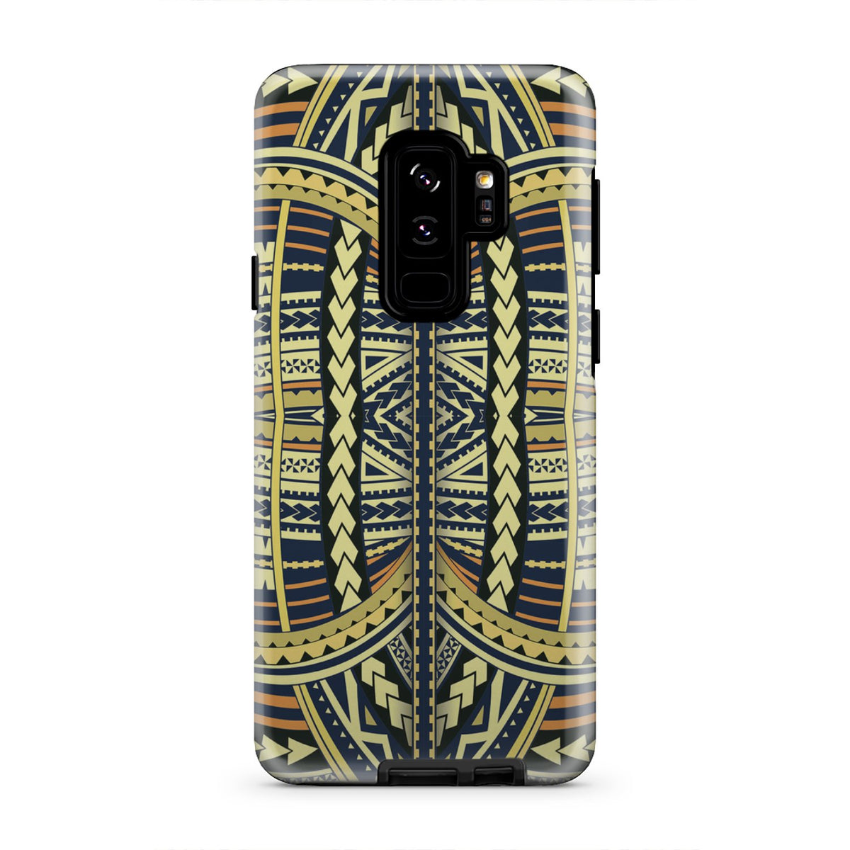 Polynesian Tough Case Yellow Samsung Galaxy S9 Plus - Polynesian Pride