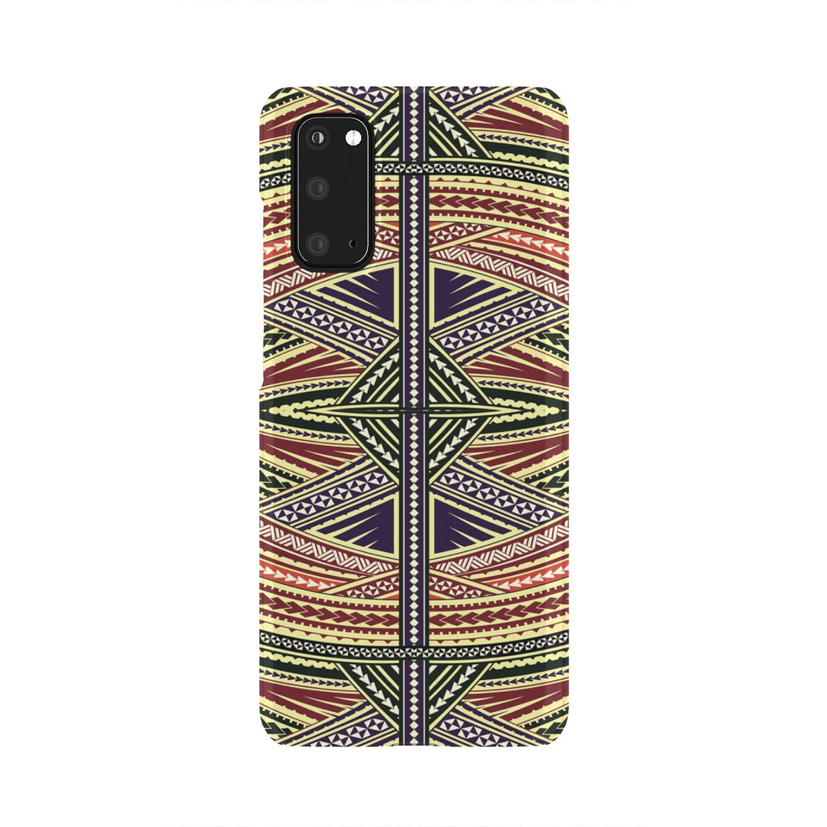 Polynesian Phone Case Yellow Samsung Galaxy S20 - Polynesian Pride