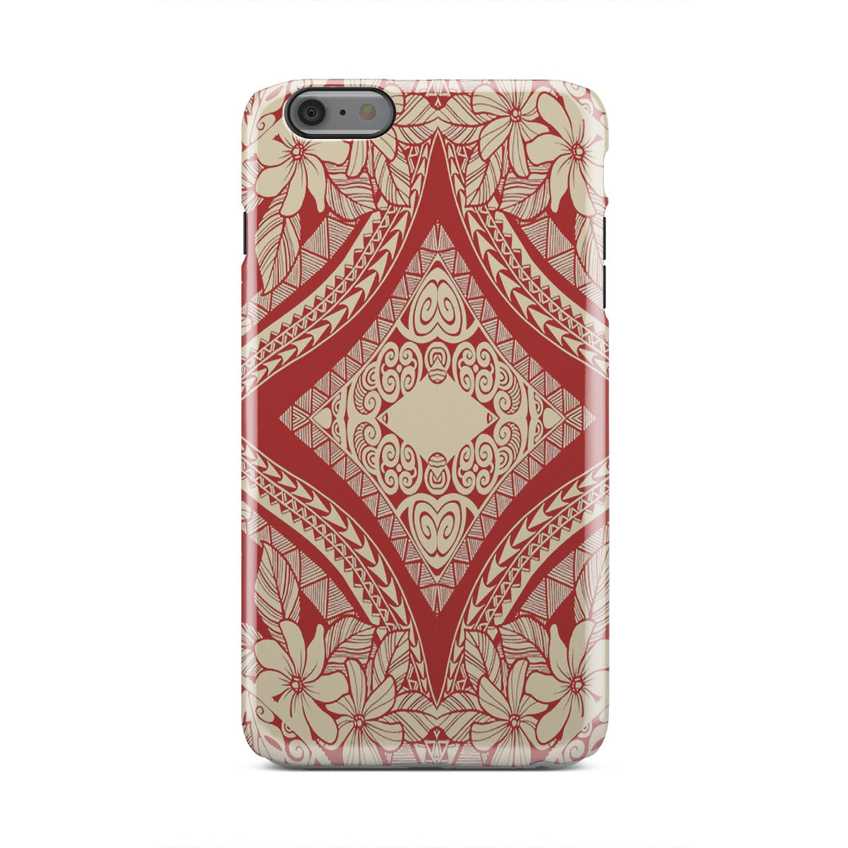 Polynesian Tough Case Red And Yellow iPhone 6 Plus - Polynesian Pride