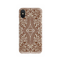 Polynesian Tribal Phone Case Brown - Polynesian Pride
