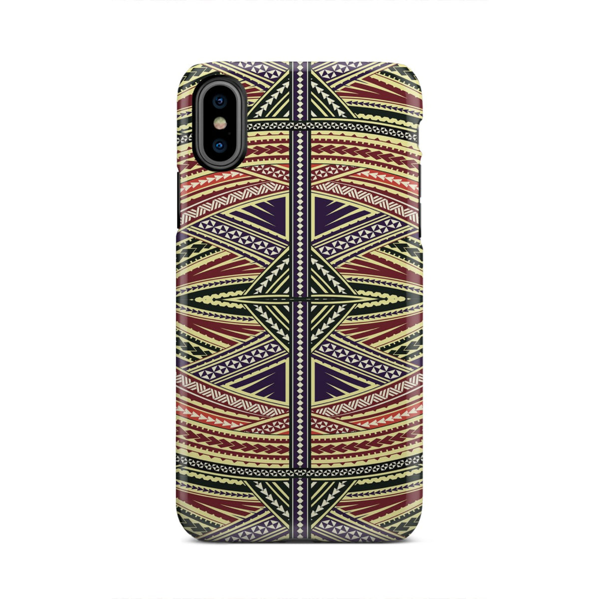 Polynesian Tough Case Yellow iPhone Xs - Polynesian Pride