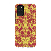Polynesian Tough Case Orange Samsung Galaxy S20 Plus - Polynesian Pride