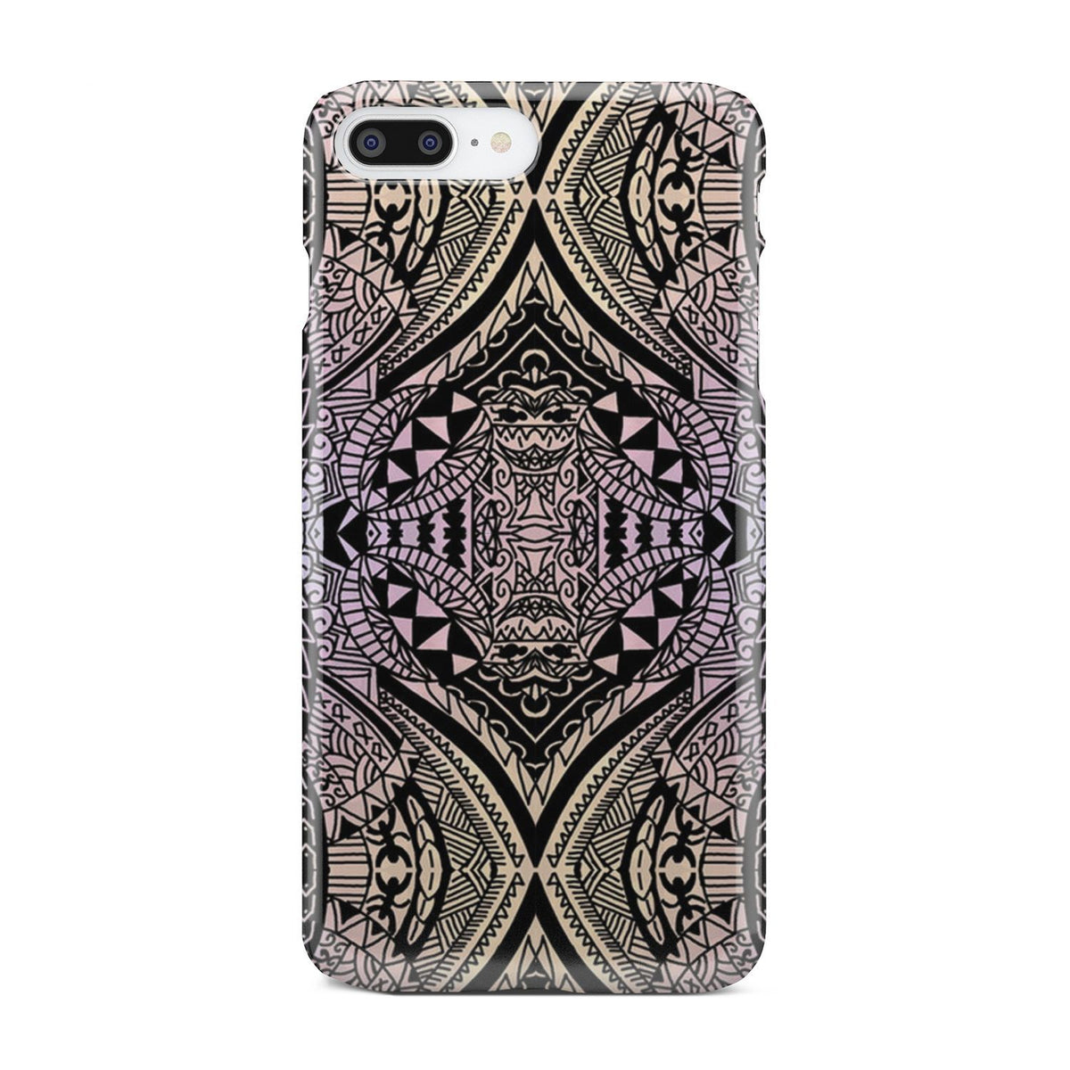 Polynesian Phone Case Blur iPhone 7 Plus - Polynesian Pride
