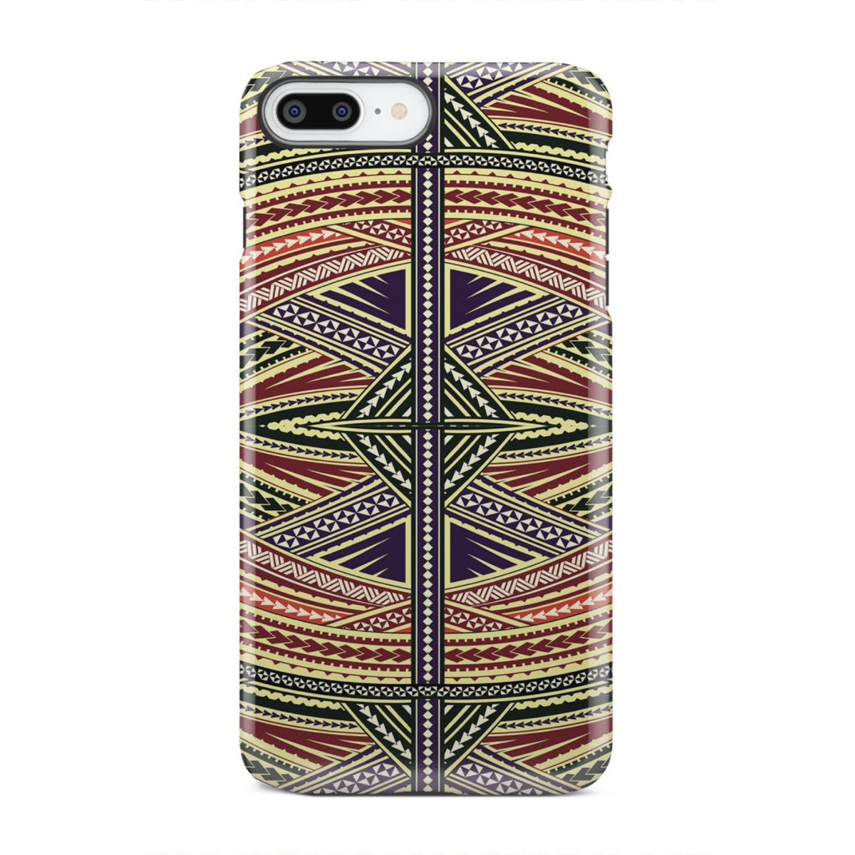 Polynesian Tough Case Yellow iPhone 8 Plus - Polynesian Pride