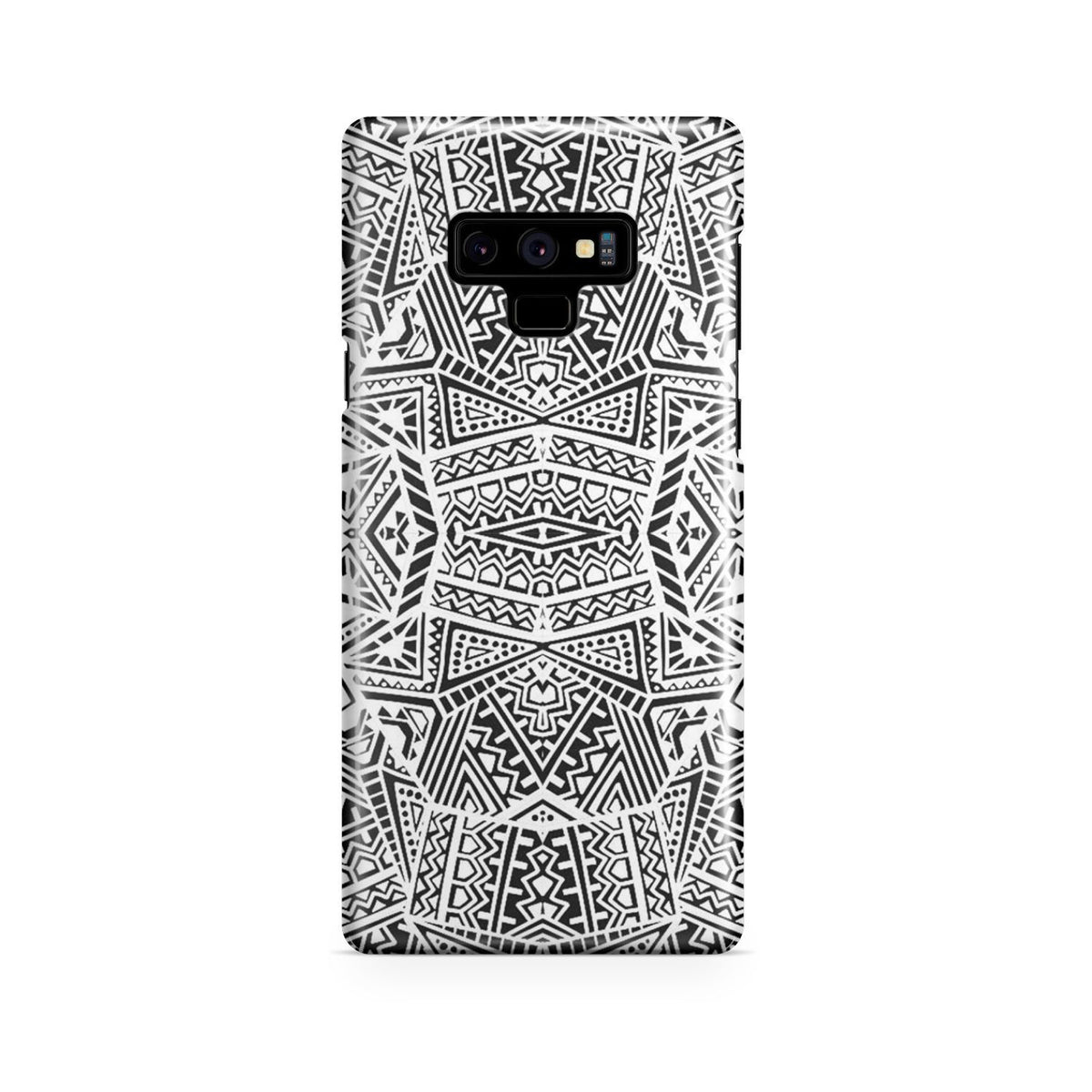 Polynesian Phone Case White And Black Samsung Galaxy Note 9 - Polynesian Pride
