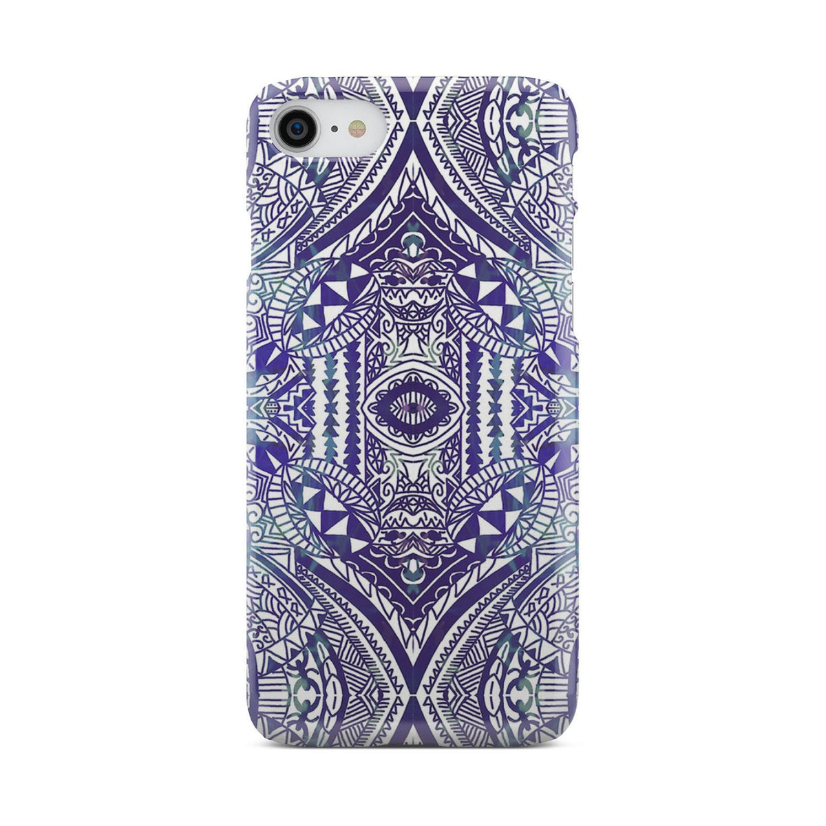 Polynesian Phone Case Violet iPhone 7 - Polynesian Pride