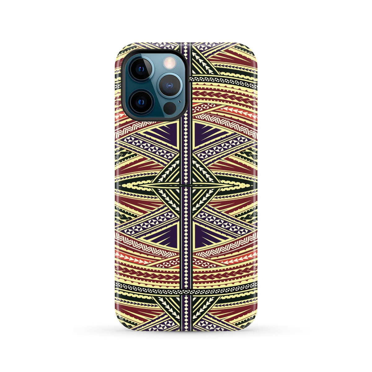 Polynesian Tough Case Yellow iPhone 12 Pro Max - Polynesian Pride