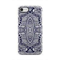 Polynesian Tough Case Blue And White iPhone 7 - Polynesian Pride