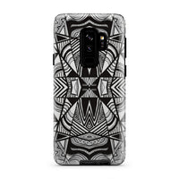 Polynesian Tribal Tough Case White And Black Samsung Galaxy S9 Plus - Polynesian Pride