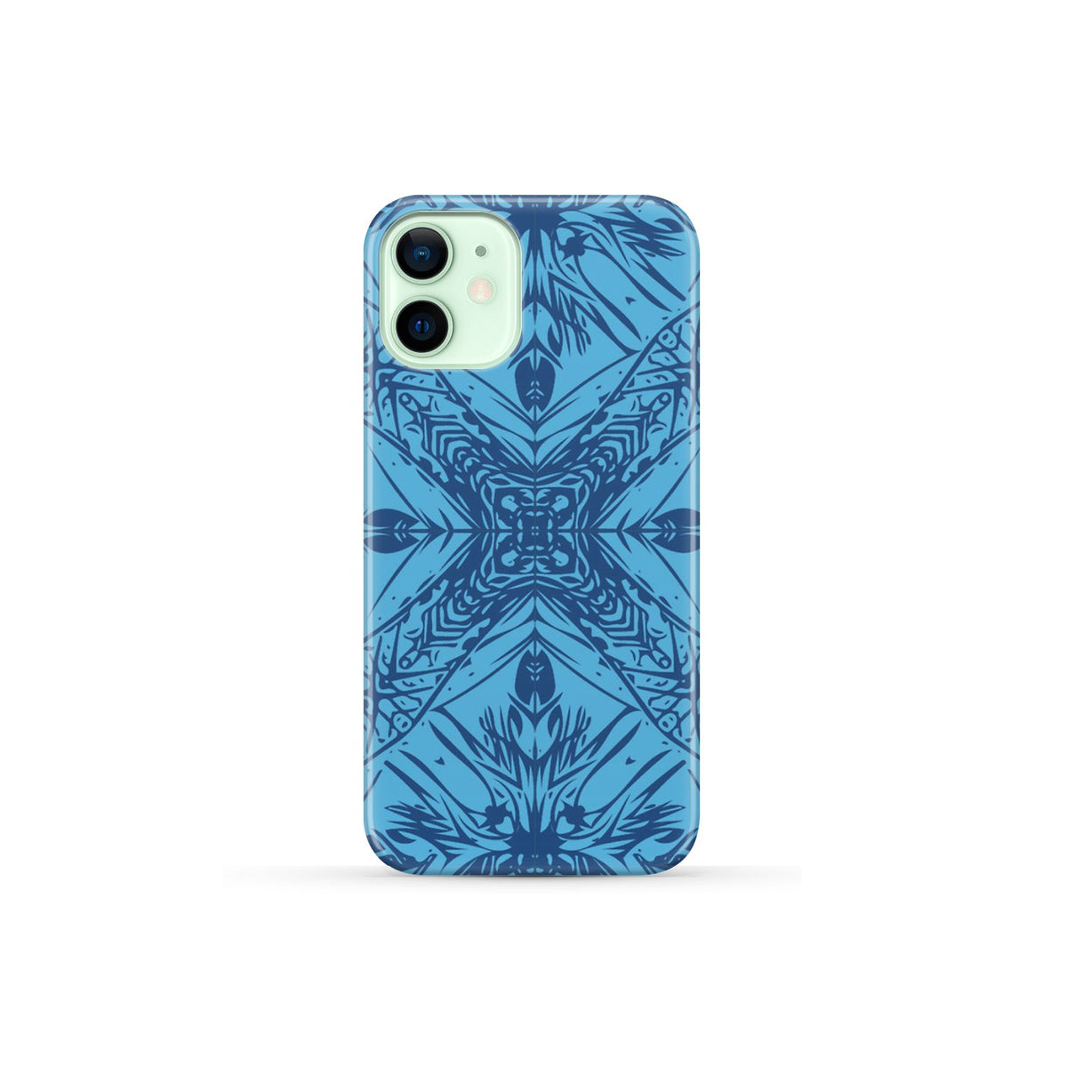 Polynesian Phone Case Blue iPhone 12 Mini - Polynesian Pride