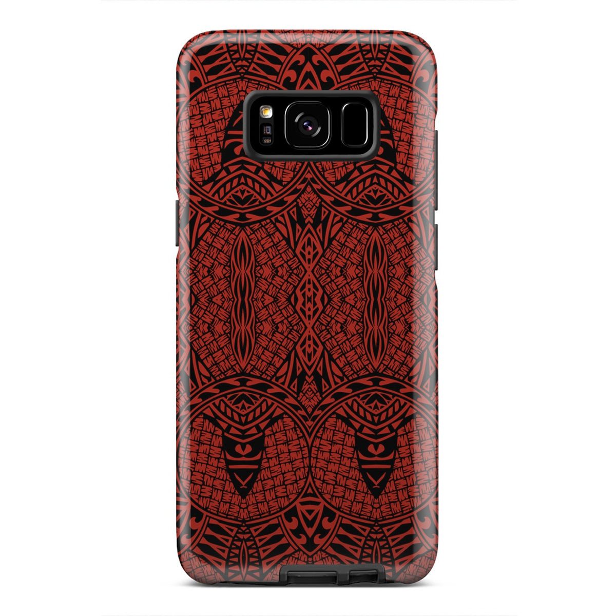 Polynesian Tough Case Red Samsung Galaxy S8 - Polynesian Pride