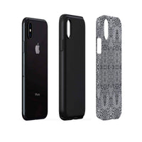 Polynesian Tough Case Black And White - Polynesian Pride