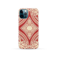 Polynesian Phone Case Red And Yellow iPhone 12 Pro - Polynesian Pride
