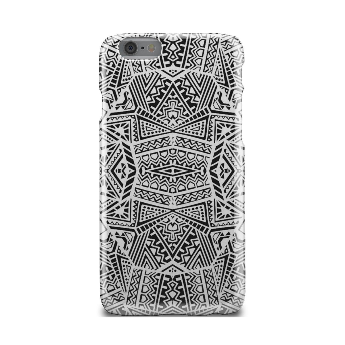 Polynesian Phone Case White And Black iPhone 6 - Polynesian Pride