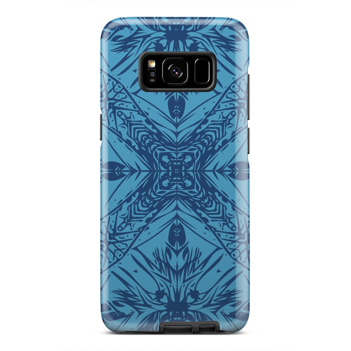 Polynesian Tough Case Blue Samsung Galaxy S8 - Polynesian Pride
