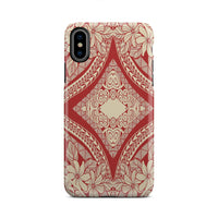Polynesian Tough Case Red And Yellow iPhone X - Polynesian Pride