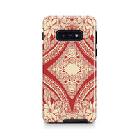 Polynesian Tough Case Red And Yellow Samsung Galaxy S10e - Polynesian Pride