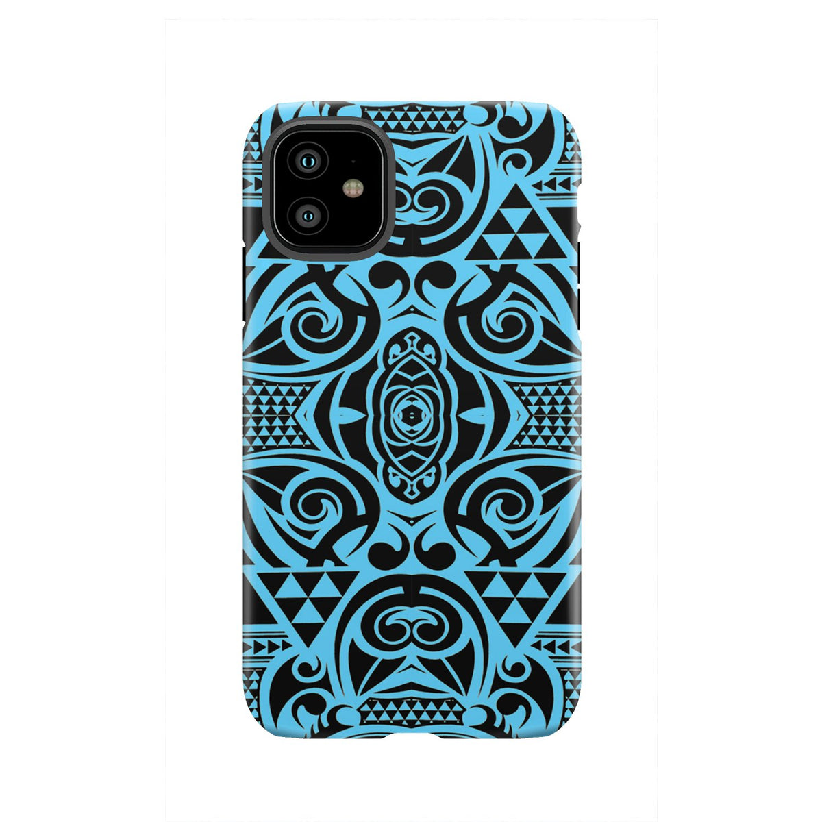 Polynesian Tough Case Grown Blue White iPhone 11 - Polynesian Pride