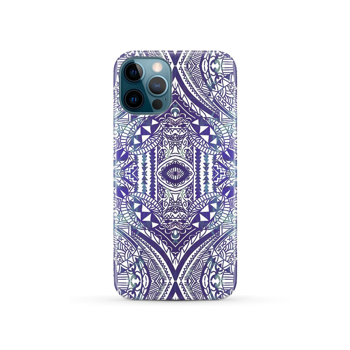 Polynesian Phone Case Violet iPhone 12 Pro - Polynesian Pride