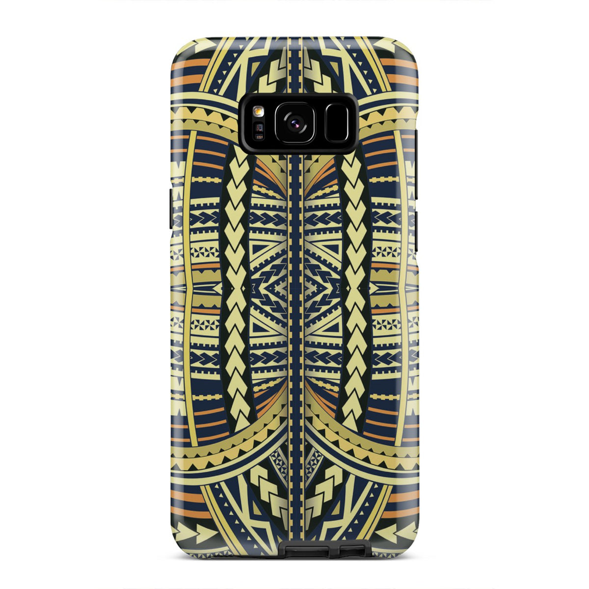 Polynesian Tough Case Yellow Samsung Galaxy S8 Plus - Polynesian Pride
