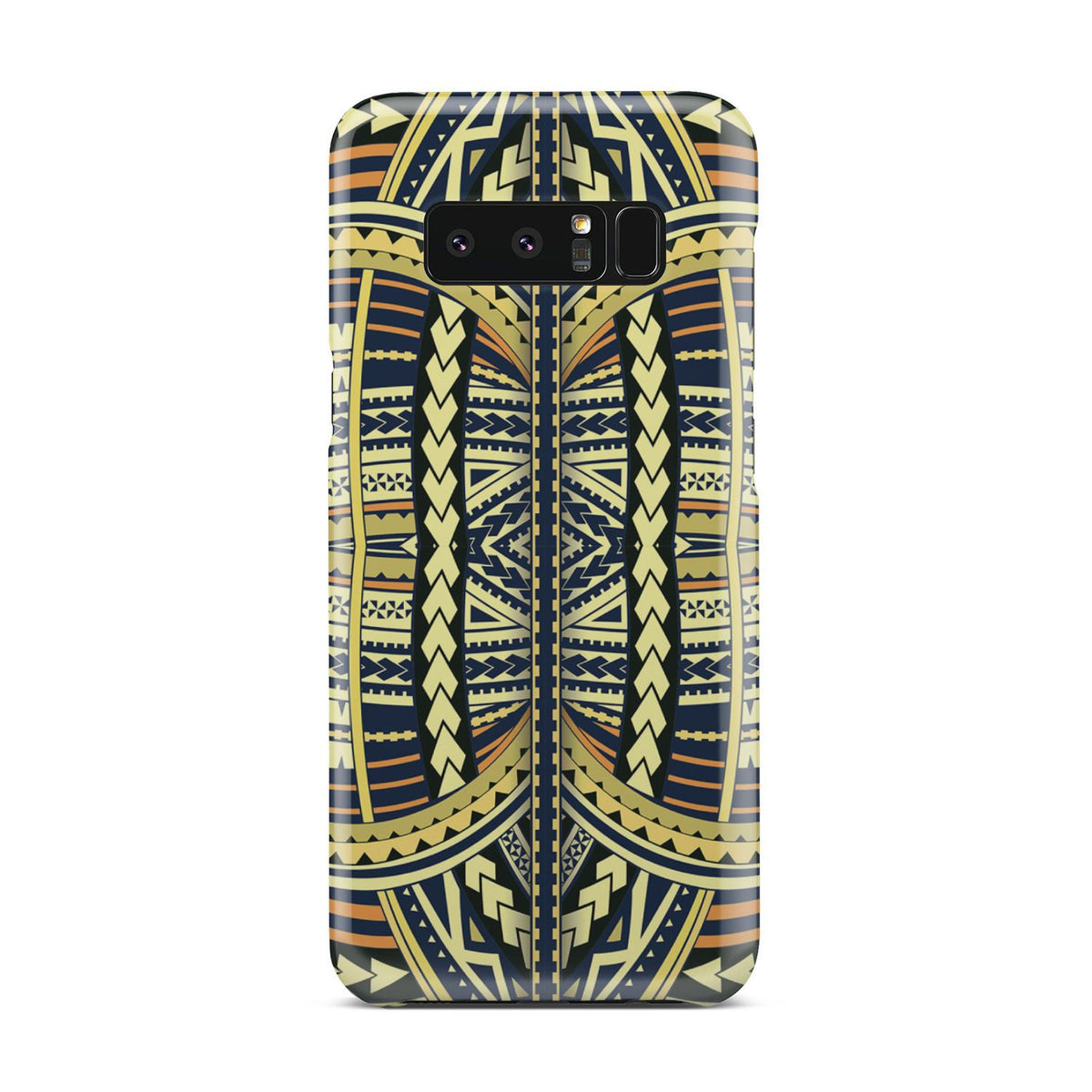 Polynesian Phone Case Yellow Samsung Galaxy Note 8 - Polynesian Pride