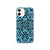Polynesian Phone Case Grown Blue White iPhone 12 - Polynesian Pride