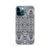 Polynesian Phone Case Black And White iPhone 12 Pro Max - Polynesian Pride