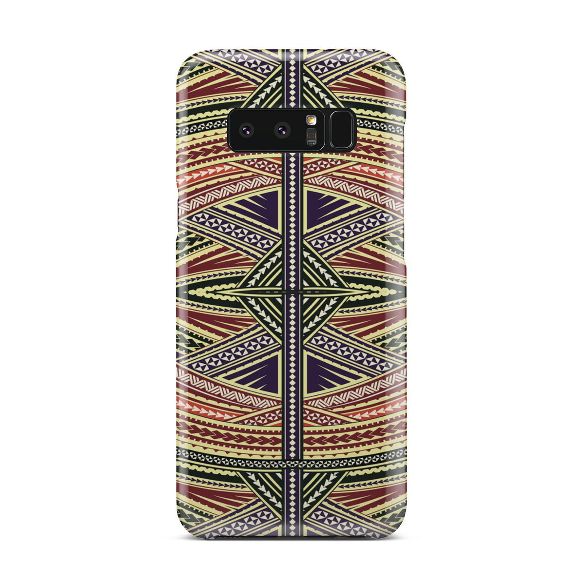 Polynesian Phone Case Yellow Samsung Galaxy Note 8 - Polynesian Pride