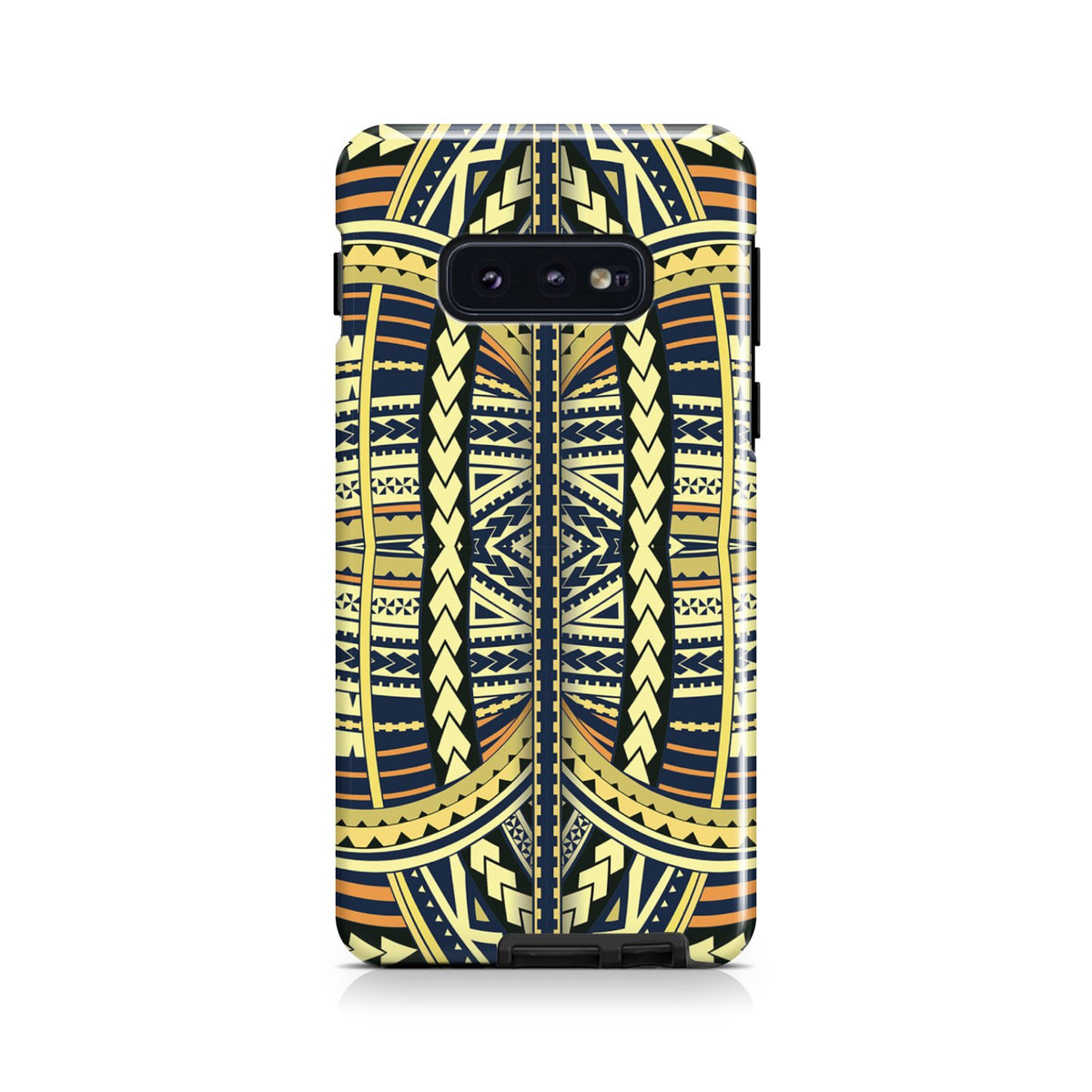 Polynesian Tough Case Yellow Samsung Galaxy S10e - Polynesian Pride
