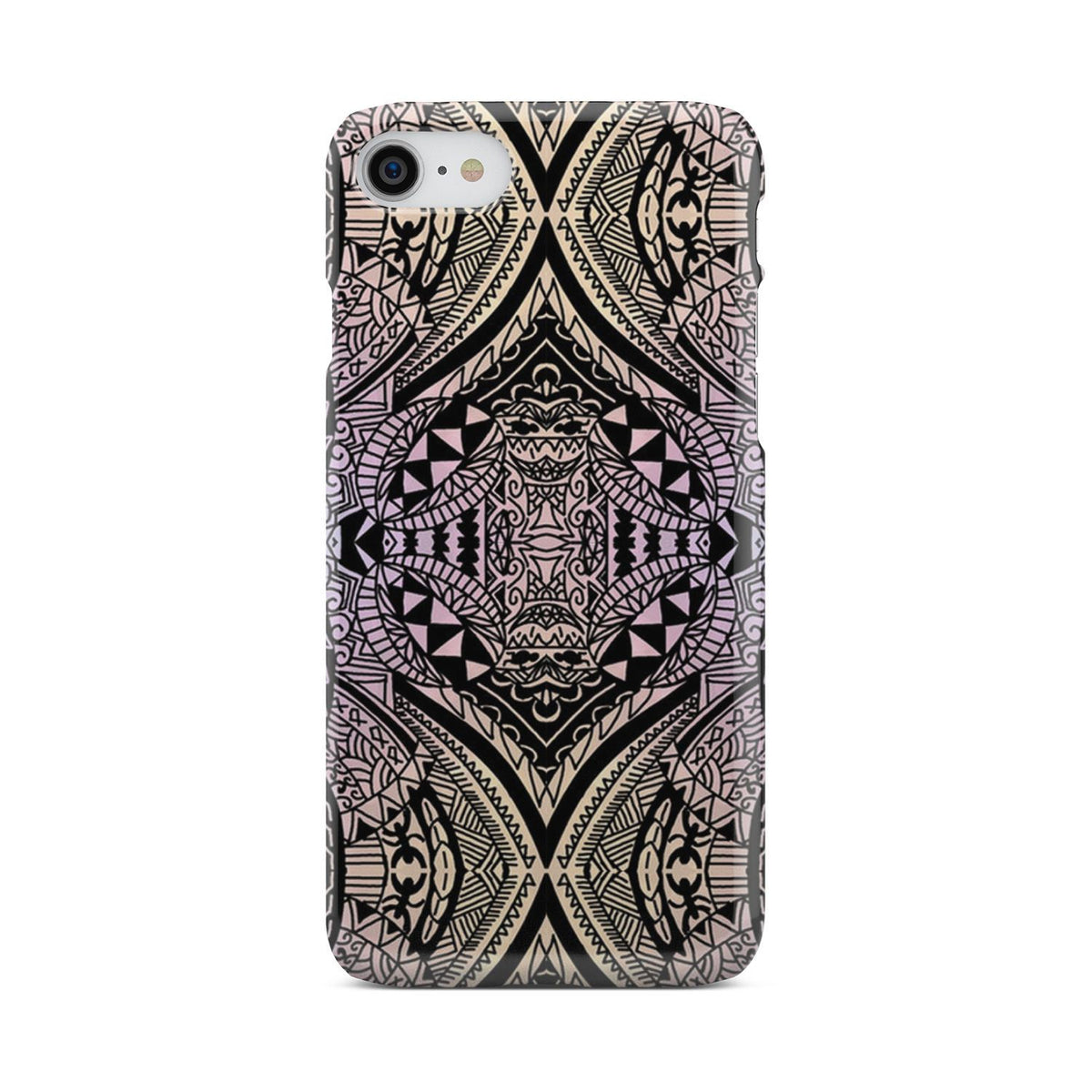 Polynesian Phone Case Blur iPhone 8 - Polynesian Pride