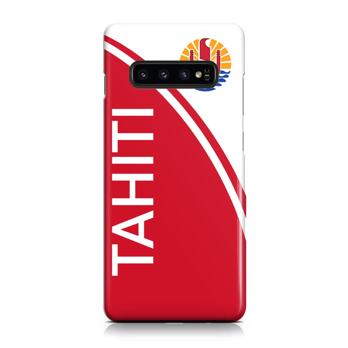 Tahiti Phone Case - Curve Version Samsung Galaxy S10 - Polynesian Pride