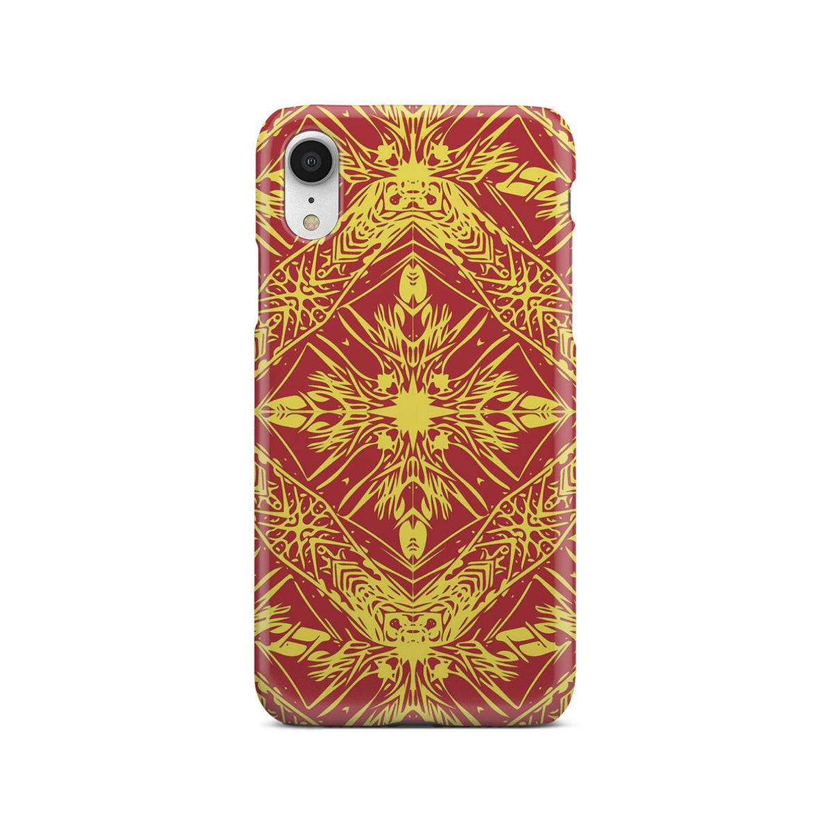 Polynesian Phone Case Orange iPhone Xr - Polynesian Pride