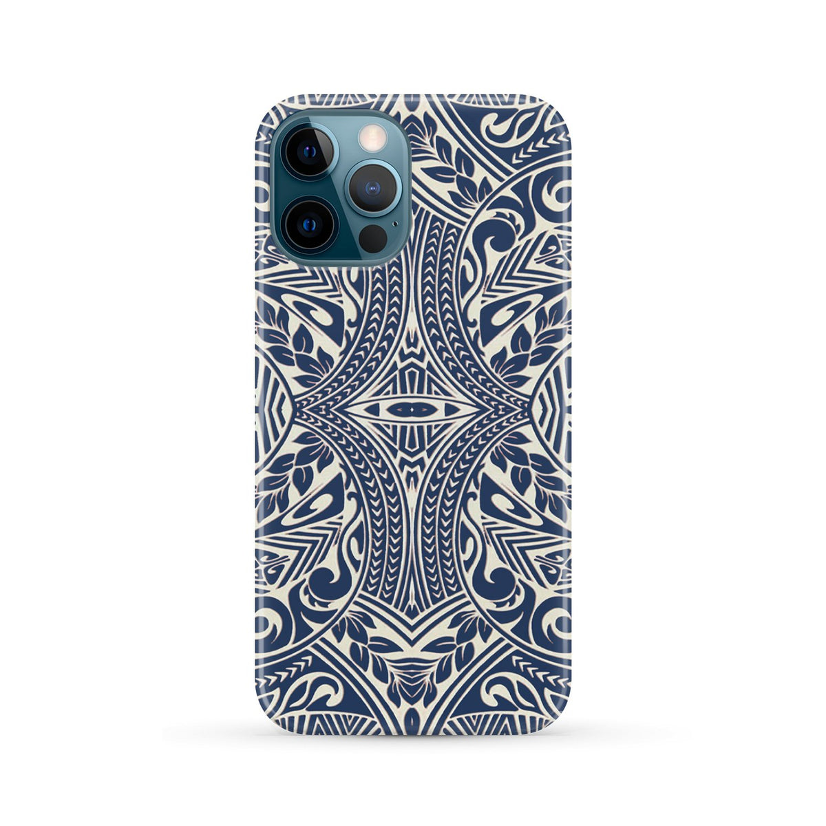 Polynesian Phone Case Blue iPhone 12 Pro Max - Polynesian Pride